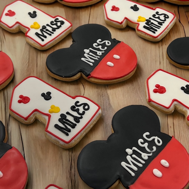 “MICKEY MOUSE” COOKIES