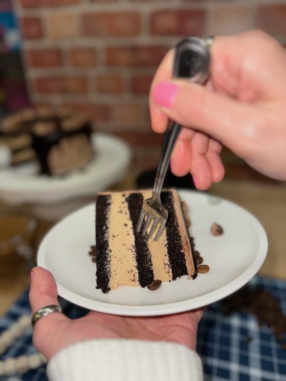 CAPPUCCINO MOUSSE SLICE