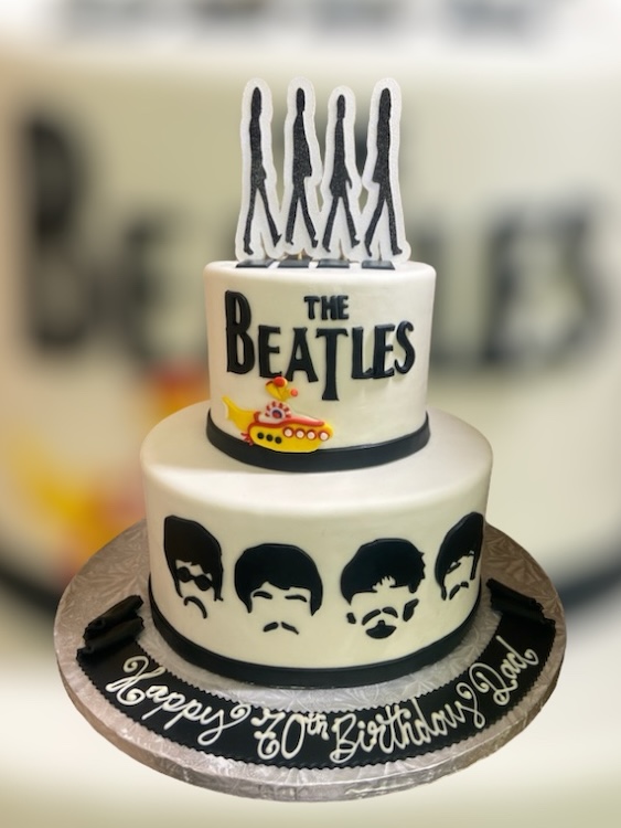 THE BEATLES CAKE