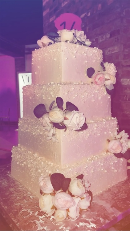 4-TIER SWEET 16 CAKE