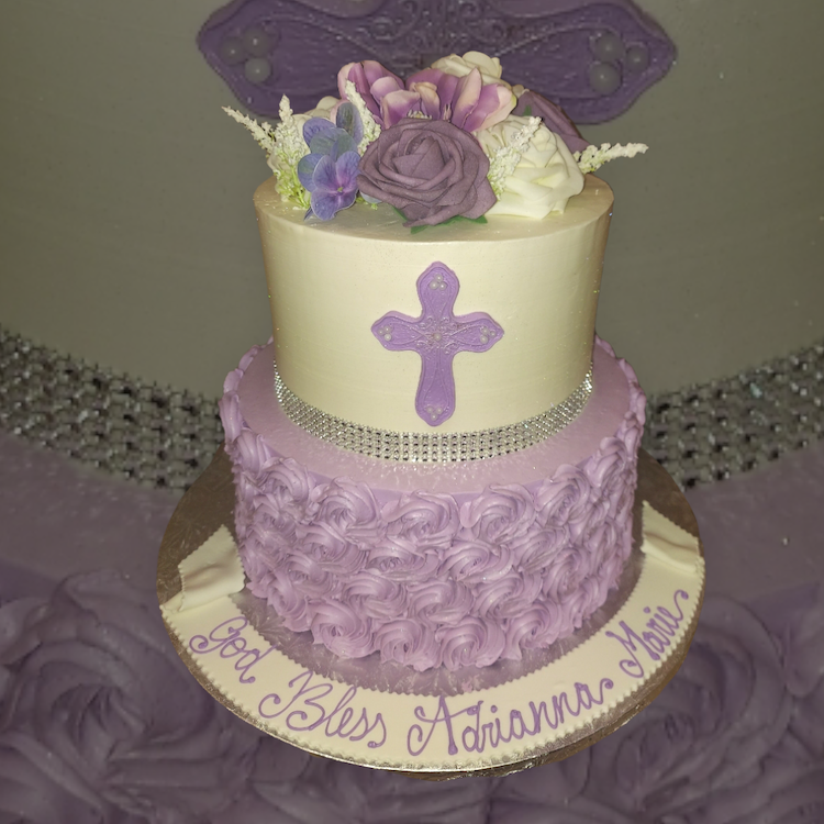 BAPTISM CAKE