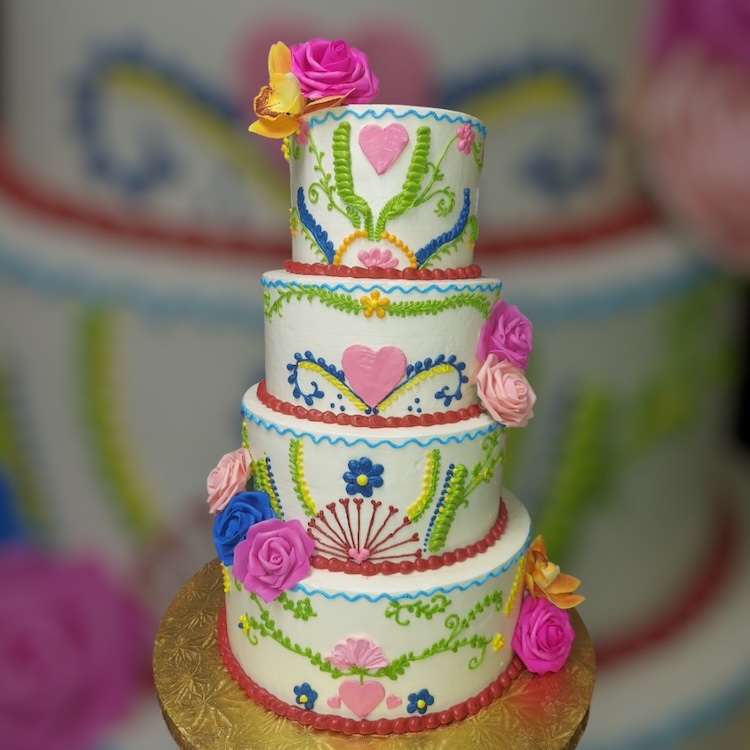 FLORAL DESIGN CAKE